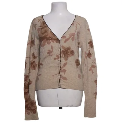 Cardigan (Beige, Brown) from Per Una Elastane, Nylon, Wool