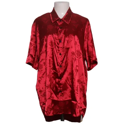 Kortärmad skjorta (Röd) från Forever Young Polyester