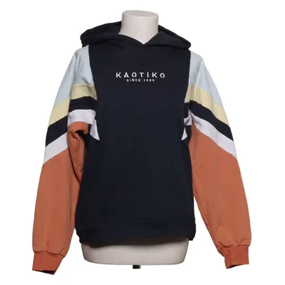 Hoodie (Blue, Multicolored) from Kaotiko Cotton, Polyester