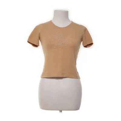 T-shirt (Bruin) van InWear Katoen, Elastaan