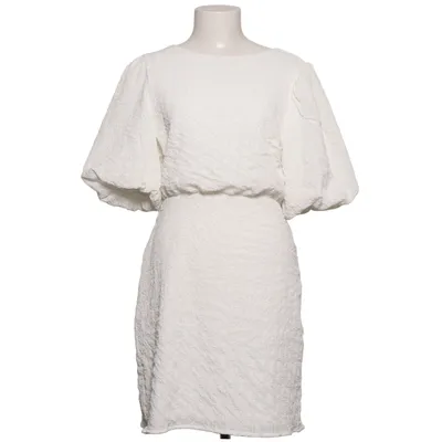 Jurk (Wit) van Bubbleroom Occasion Elastaan, Polyester