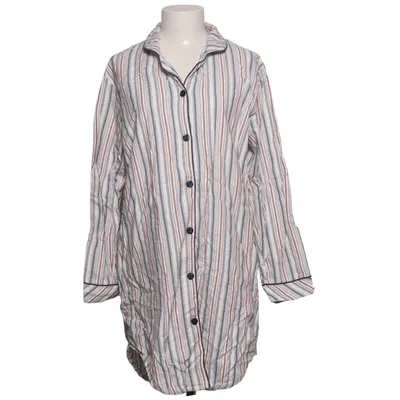 Pajama shirt (White, Blue, Red) from Lady Avenue Bamboo, Cotton