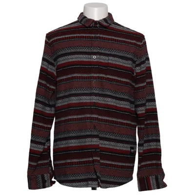 Flanellen overhemd (Rood, Zwart, Grijs) van Wemoto Polyester, Wol