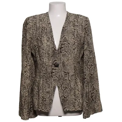 Blazer (Beige, Black) from By Malene Birger Acetate, Viscose