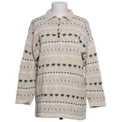 Sweater (Beige, Multicolored) from Flash Cotton, Linen