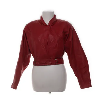 Läderjacka (Röd) från Pelle Cuir Skinn, Acetat