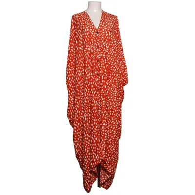 Omlottklänning (Röd, Vit) från Hängmatta