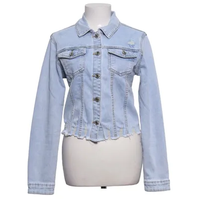 Denimjakke (Blå) fra Re-Dress Bomuld, Elastan