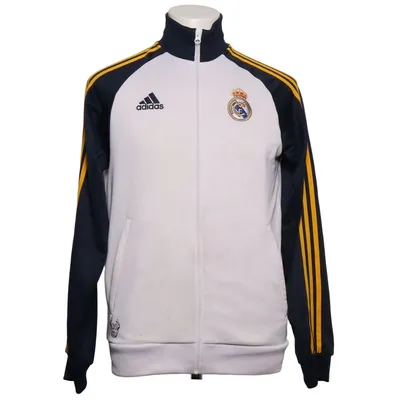 Träningsjacka (Vit, Svart, Gul) från Adidas Återvunnen polyester
