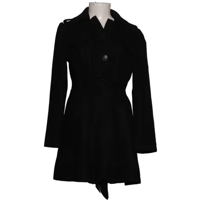 Manteau (Noir) de Just Addict Acrylique, Polyester