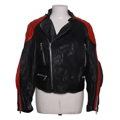Biker jacket (Black, Red, Multicolored) from Garanteras Leather