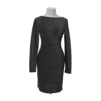 Cocktailklänning (Svart, Silverfärgad) från H&M Elastan, Metallfiber, Polyester