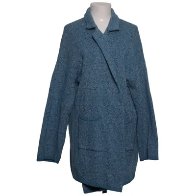 Cardigan (Blue) from Chiaramente Acrylic, Cotton, Polyamide, Polyester, Wool