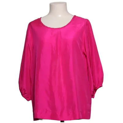 Blouse (Rose) de Donna Karan Soie