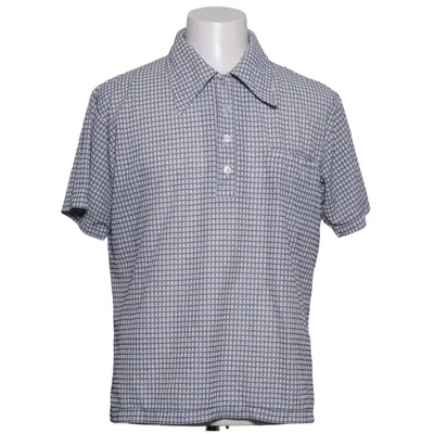 Short sleeve shirt (Blue, White) from Fanshirt