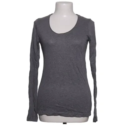 Long sleeve T-shirt (Gray) from Majestic Filatures Cashmere, Cotton