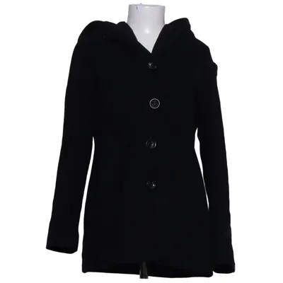 Manteau (Noir) de Milo Cachemire, Polyamide, Laine