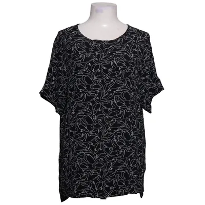 Top (Black, White) from H&M+ Viscose