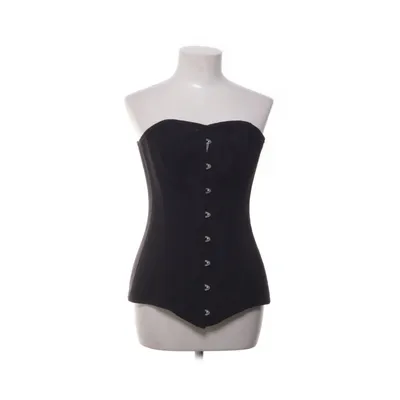 Corset (Black) from Charmian Elastane, Polyester