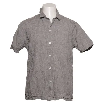 Chemise à manches courtes (Gris) de Lindbergh White Coton, Lin