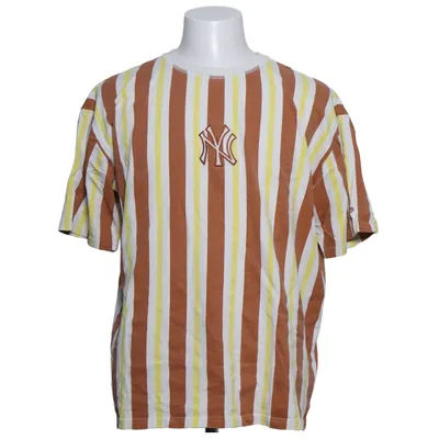 T-shirt (Brun, Gul, Hvid, Flerfarvet) fra New Era Bomuld
