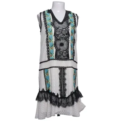 Jurk (Wit, Zwart, Meerkleurig) van Anna Sui Polyester