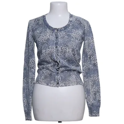 Cardigan (Gray, Blue) from Garcia Acrylic, Cotton