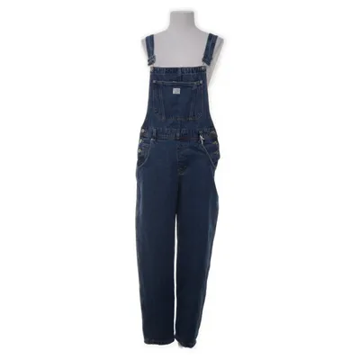 Tuinbroek (Blauw) van Pull & Bear Katoen