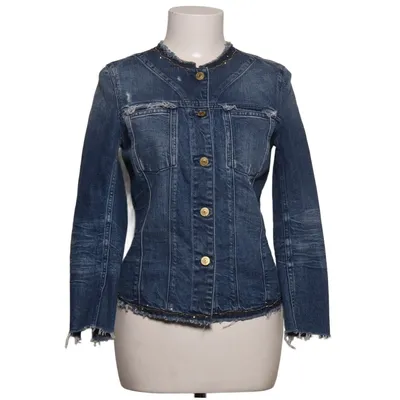 Veste en jean (Bleu) de 7 for All Mankind Coton, Élasthane