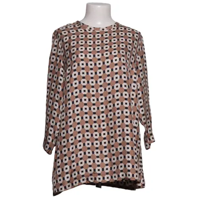 Blus (Beige, Svart, Vit) från 'S MaxMara Silke