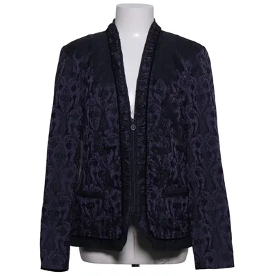 Jakke (Lilla, Sort) fra Delmod Acetat, Metallfiber, Polyester, Viscose