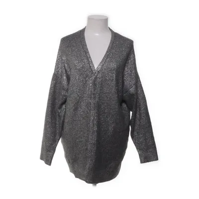 Kofta (Silverfärgad) från Just Female Akryl, Polyester