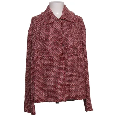 Jacket (Pink, Multicolored) from Luisa Cerano Acrylic, Cotton, Polyamide, Wool