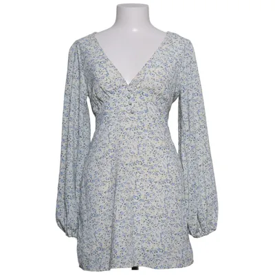 Kjole (Blå, Hvid) fra Love Triangle Polyester, Viscose