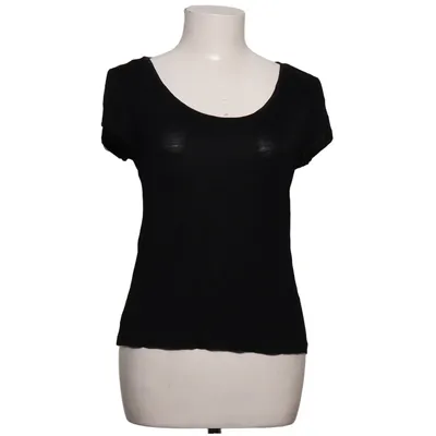 T-shirt (Zwart) van H&M Basic Viscose