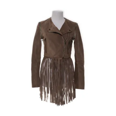 Bikerjacka (Beige) från Please Polyester