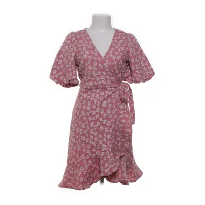 Omlottklänning (Rosa, Vit) från Pieces Polyester