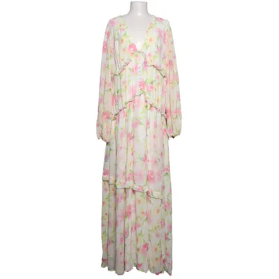 Maxi jurk (Wit, Roze, Groen) van Boohoo