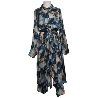 Blousejurk (Blauw, Beige, Meerkleurig) van VRS Woman Polyester