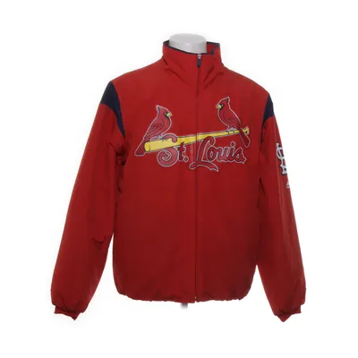 Träningsjacka (Röd, Blå) från Majestic Nylon, Polyester