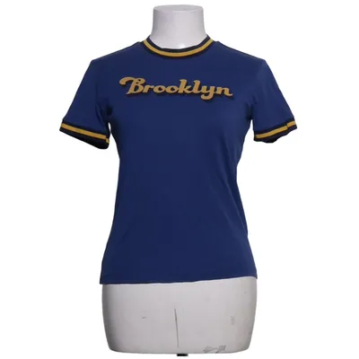 T-shirt (Blau, Gelb) von Brooklyn Industries Baumwolle