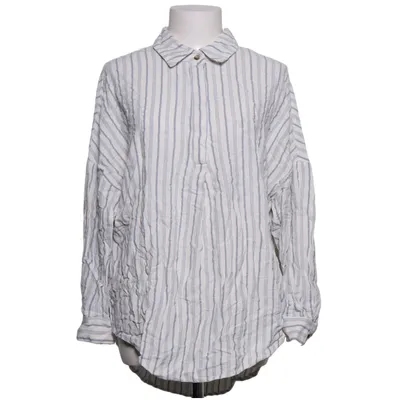 Shirt (Wit, Blauw) van Rue de Femme Katoen, Linnen