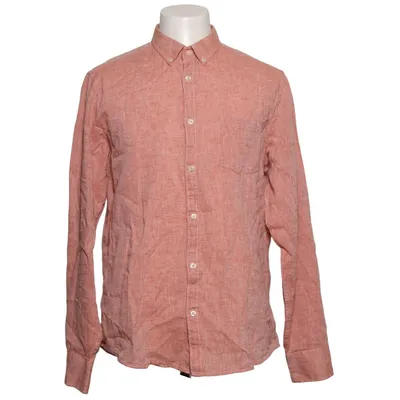 Buttondown-skjorta (Rosa) från Izco Bomull, Linne