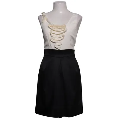 Cocktailkleid (Weiß, Schwarz) von Max and Cleo Elasthan, Polyester