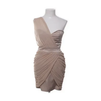 Cocktailklänning (Beige) från Elise Ryan Bomull, Elastan, Nylon, Polyester