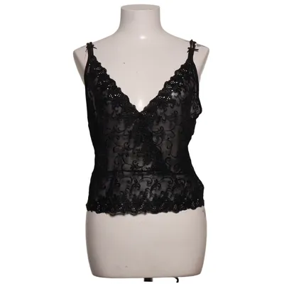 Pyjamatop (Zwart) van Chicca Polyamide, Polyester