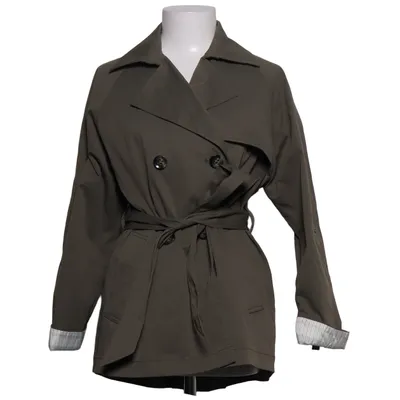 Trench-coat (Vert) de Beaumont Coton, Polyester