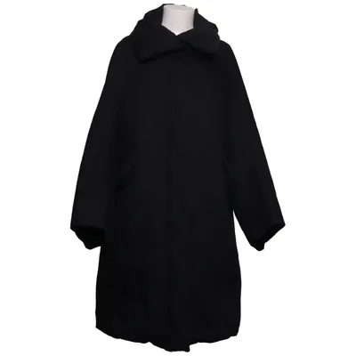 Vinterkappa (Svart) från Uniqlo J+ Jil Sander Dun, Fjädrar, Polyamid, Polyester, Viskos, Ull