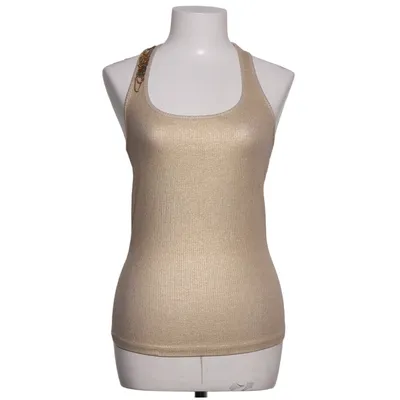 Tank Top (Beige) from Esthis Elastane, Viscose