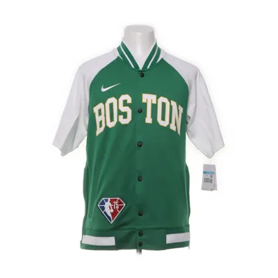 Baseballtröja (Grön, Vit) från Nike Elastan, Polyester